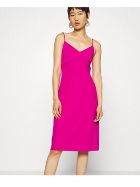 Banana Republic Pink Sangria Dress Size Small